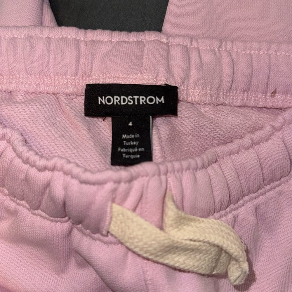 Nordstrom Toddler Pink Jogger Sweatpants size 4T